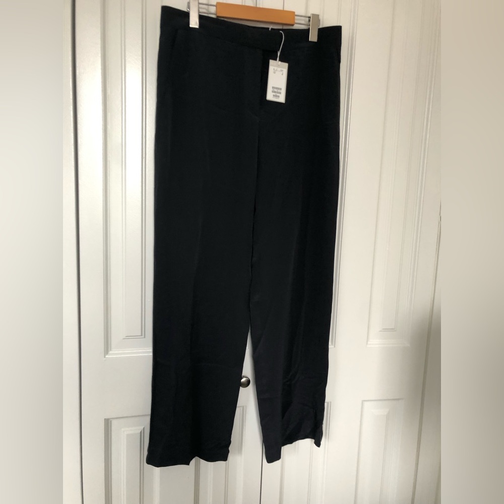 Brand new COS 100% silk high waisted trousers